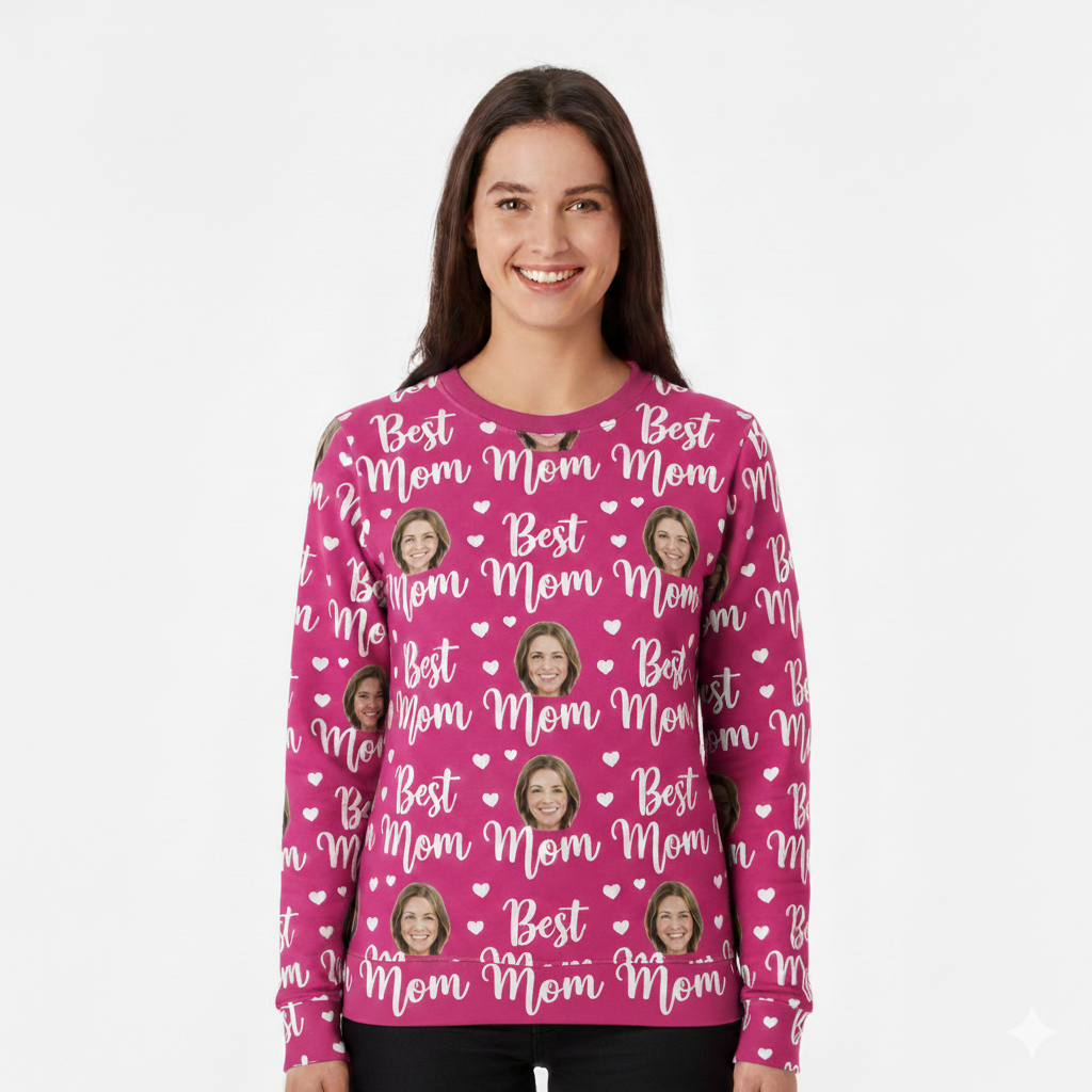 Best Mom Custom Sweatshirt
