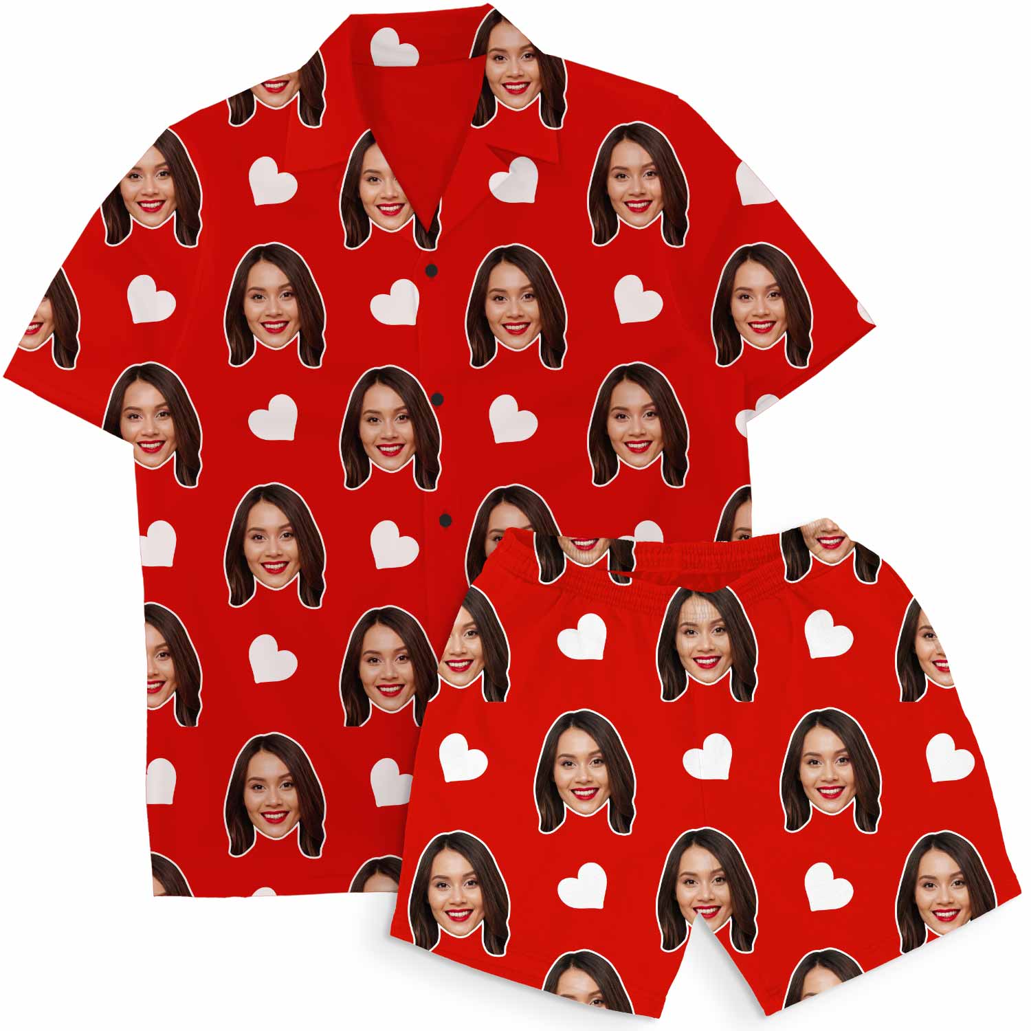 Personalized Hawaiian Shirt Shorts Set