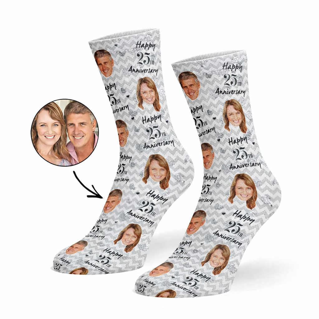 25th Anniversary Custom Socks
