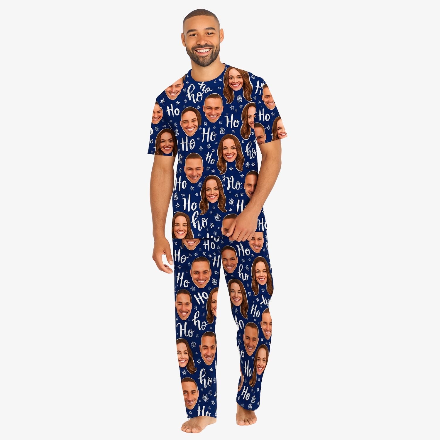 Men's Ho Ho Ho Christmas Pajamas - Pants Set
