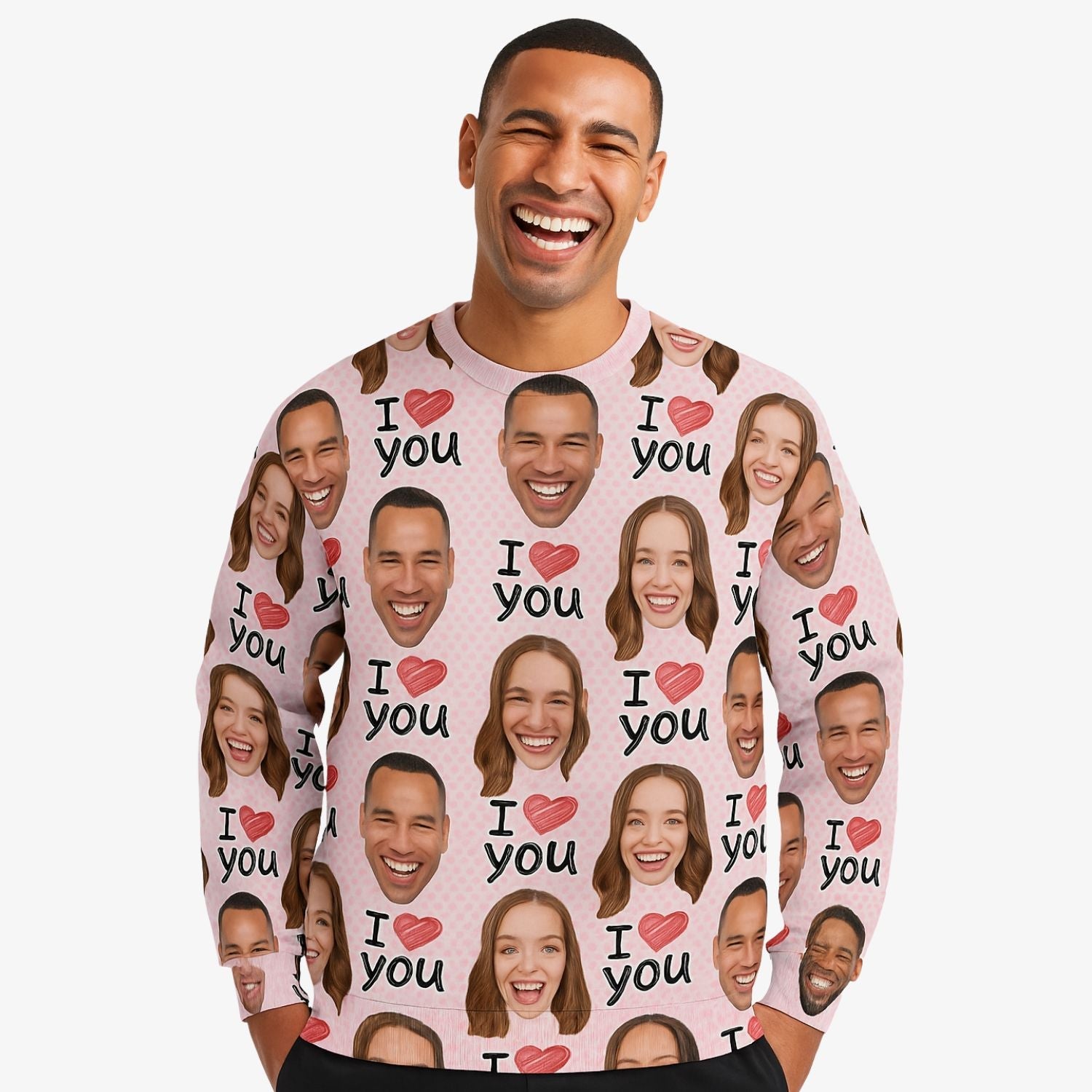 I Heart You Custom Sweatshirt