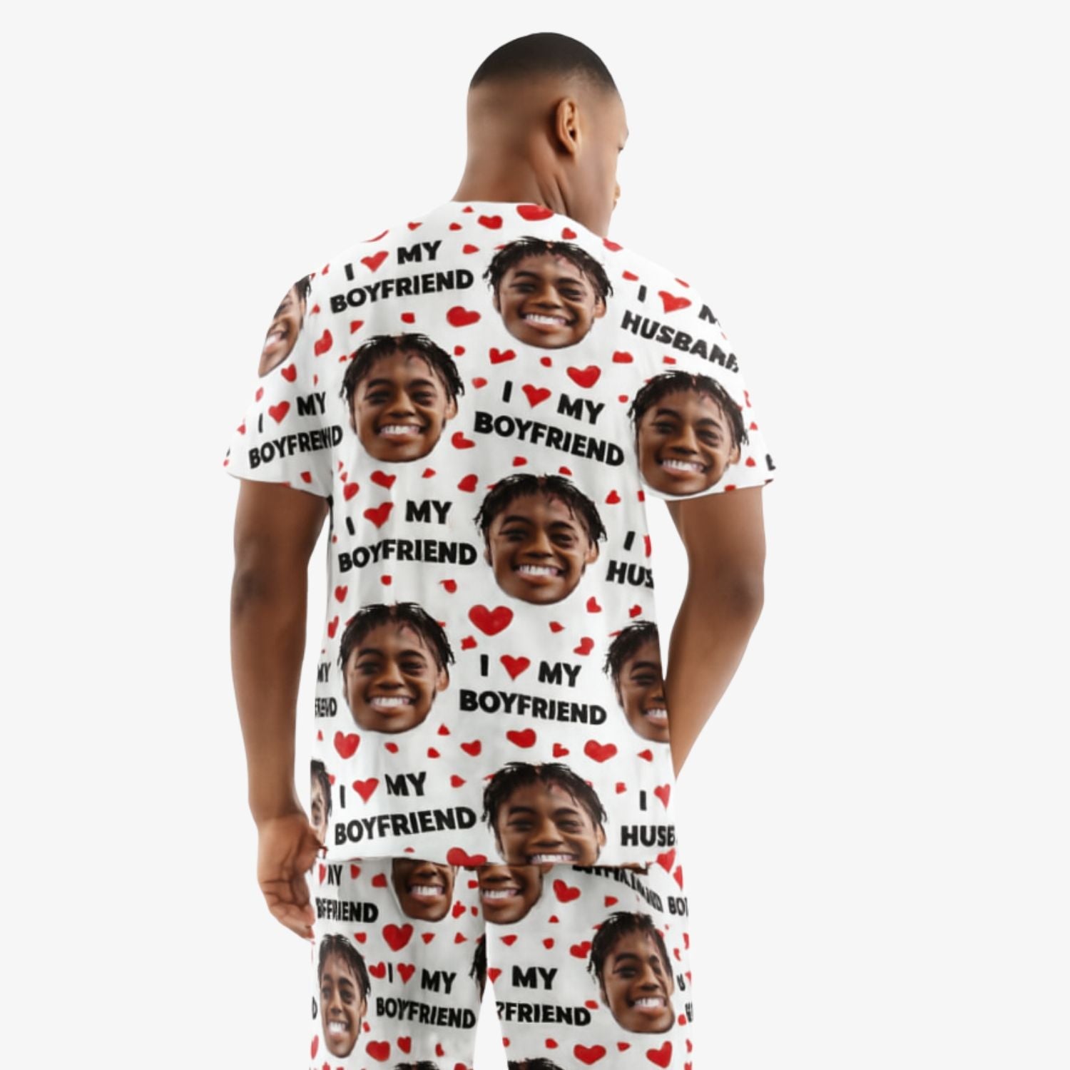 Men's I Love My Boyfriend Pajamas