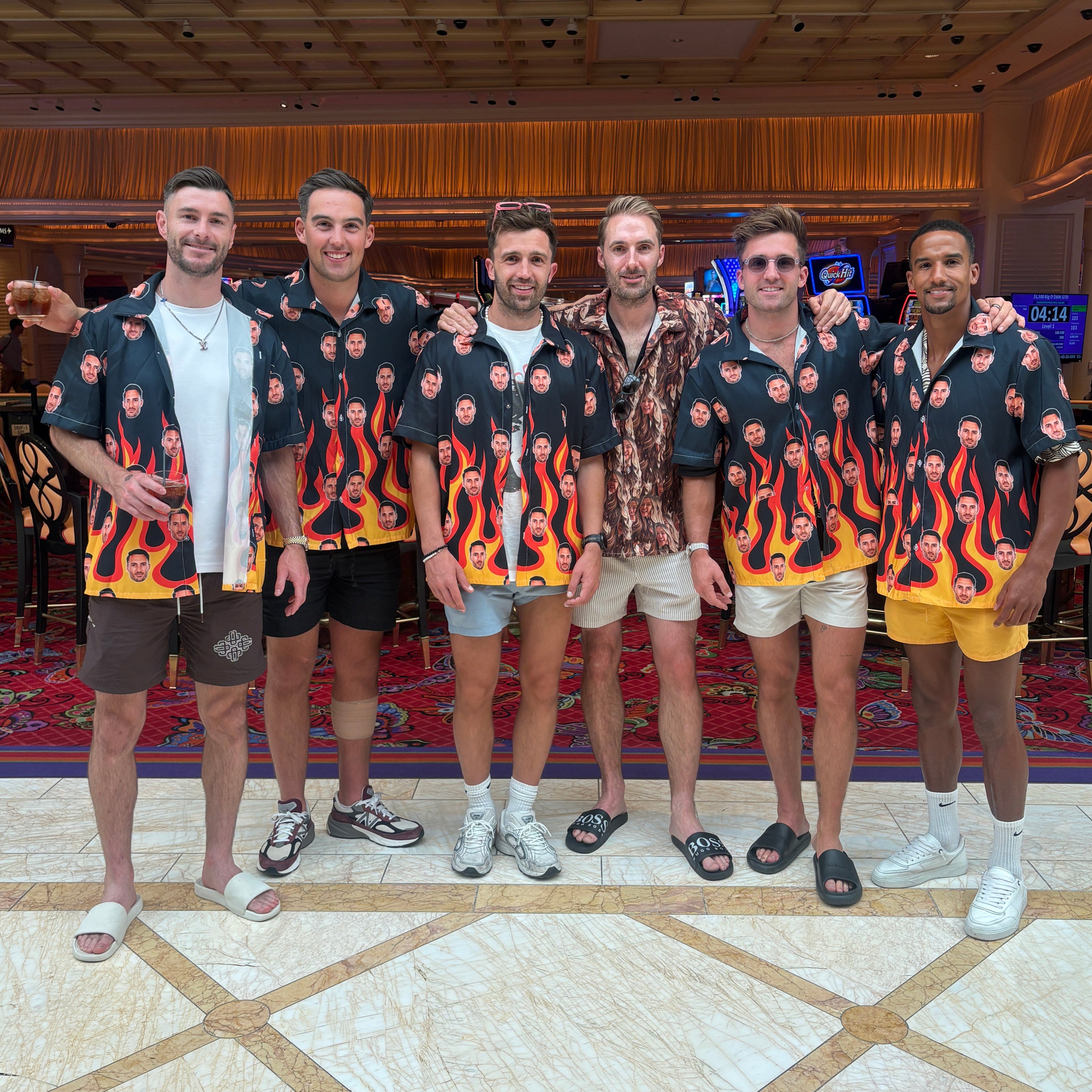 Fire Flame Custom Hawaiian Shirt
