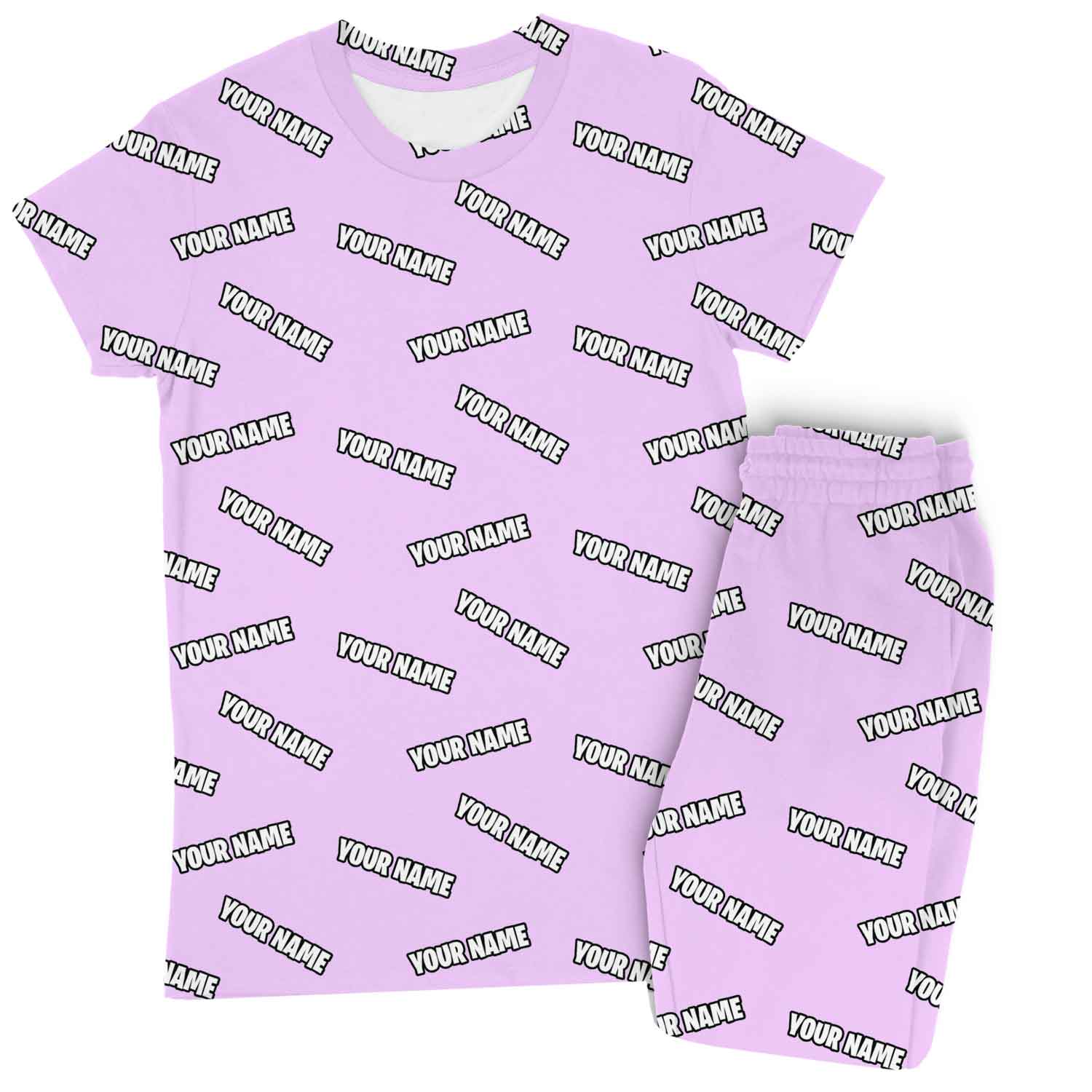 Your Name Women's Custom Pajamas - Pants Set