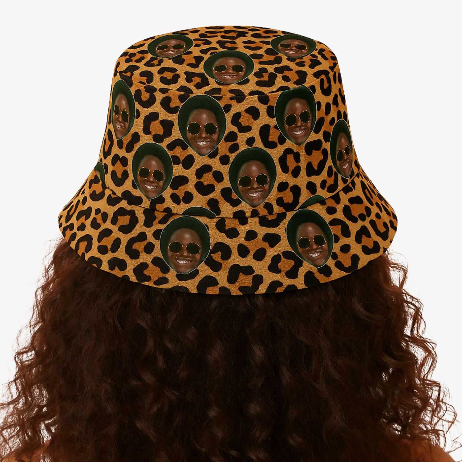 Leopard Print Custom Bucket Hat