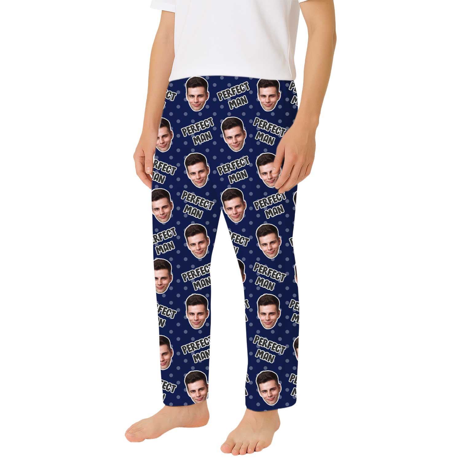 Men's Perfect Man Custom PJ Pants