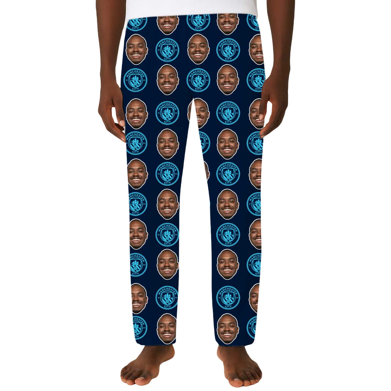 Man City Navy Men's PJ Pants