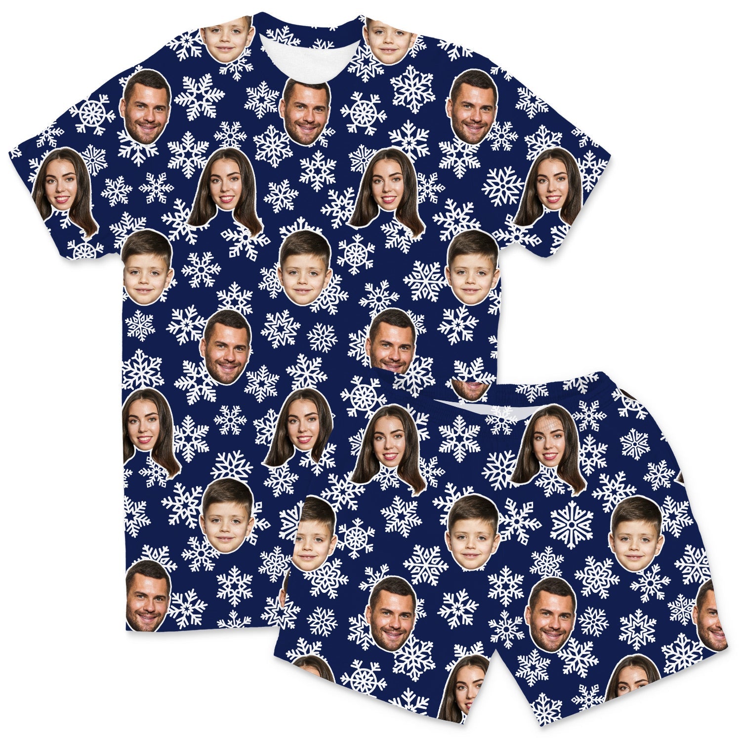 christmas Men's PJ Shorts Set