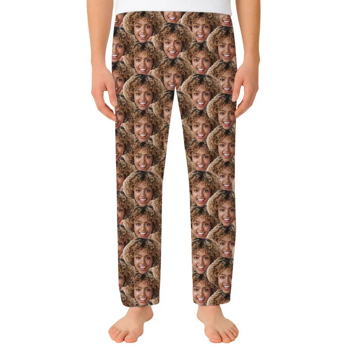Men's Face Mash Custom Pajama Pants