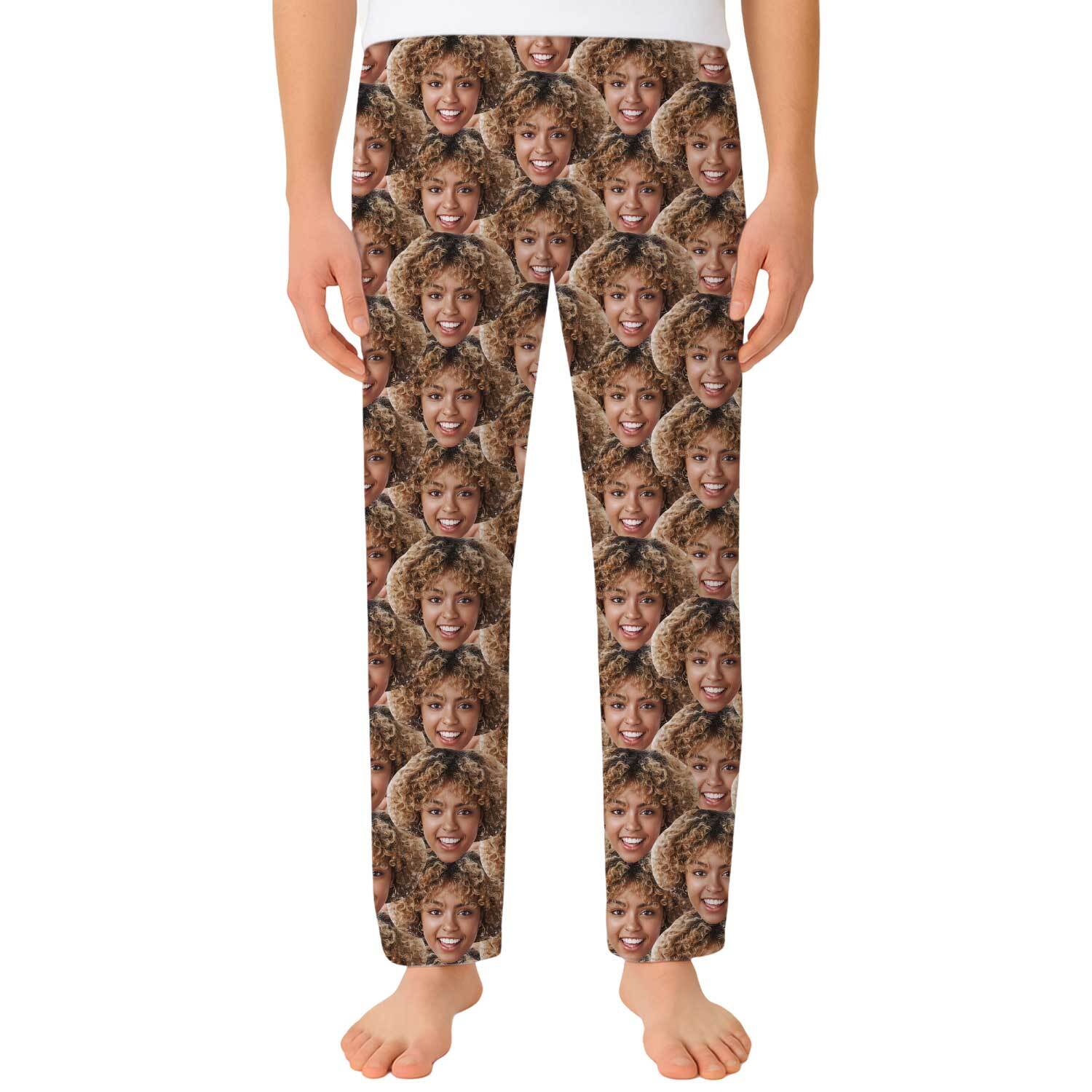 Men's Face Mash Pajama Pants
