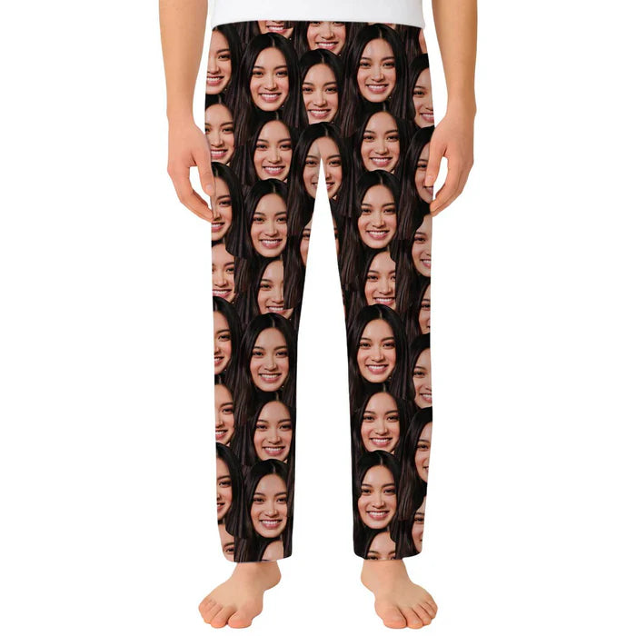 Men's Face Mash Custom Pajama Pants