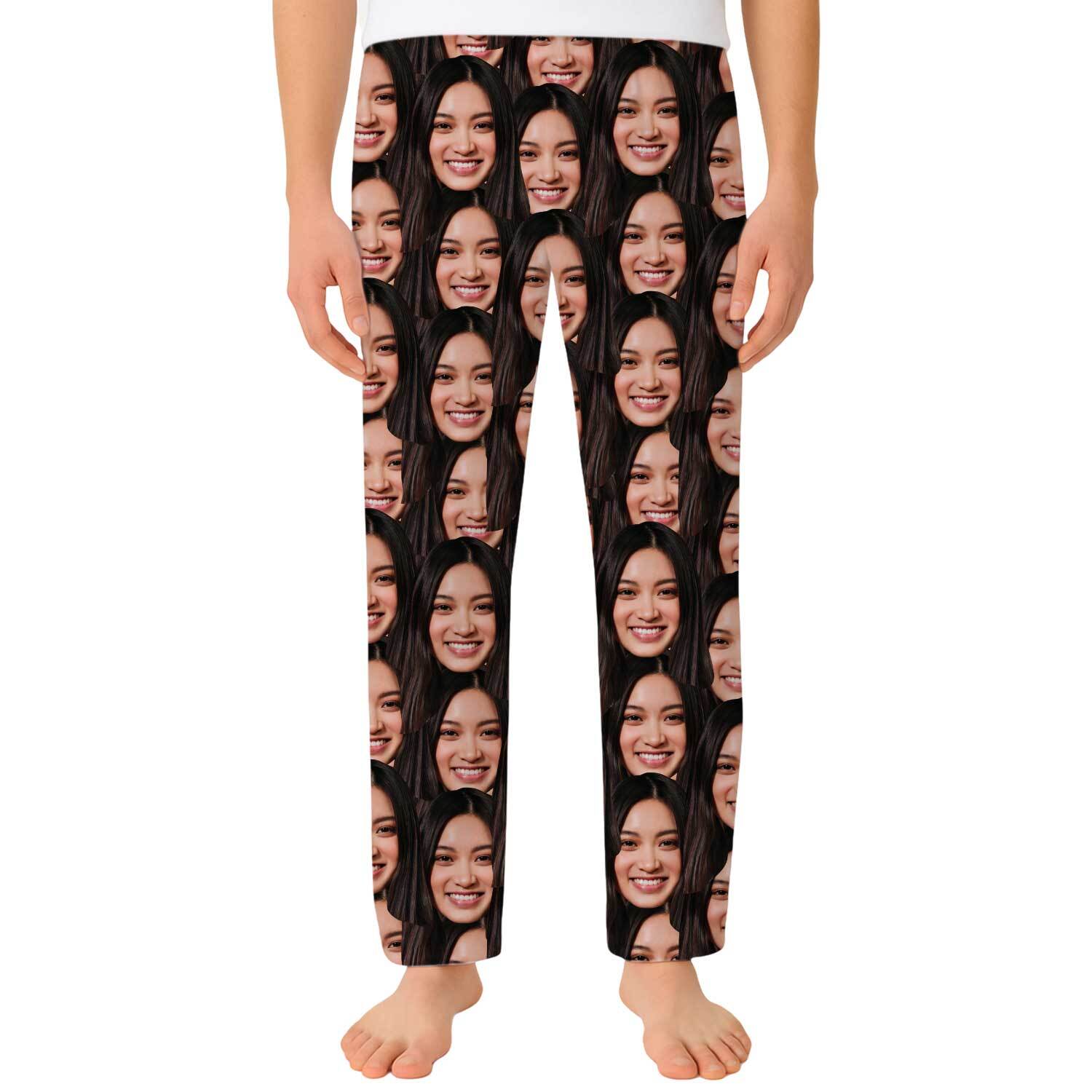 Men's Face Mash Pajama Pants