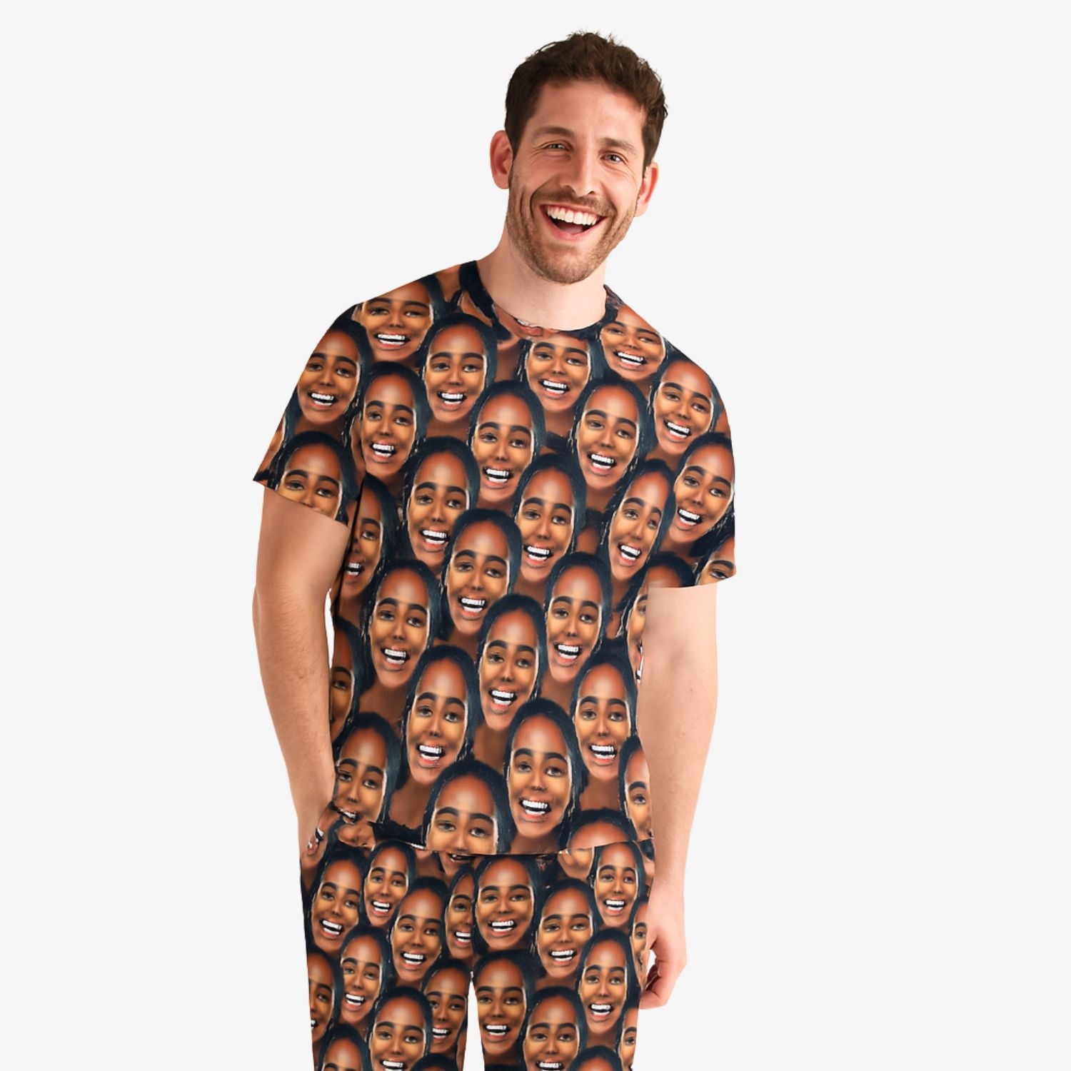 mens face mash Custom Pajamas