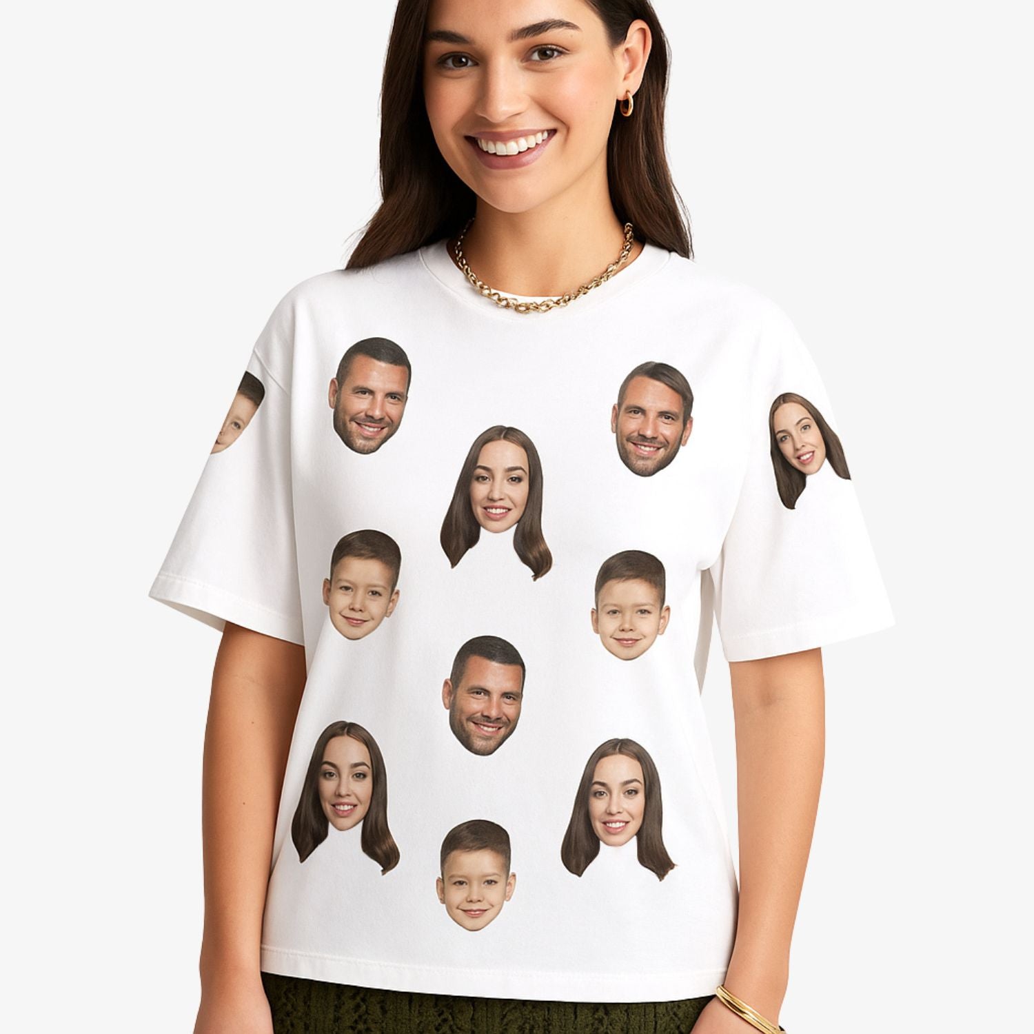 Family custom Face T-Shirt