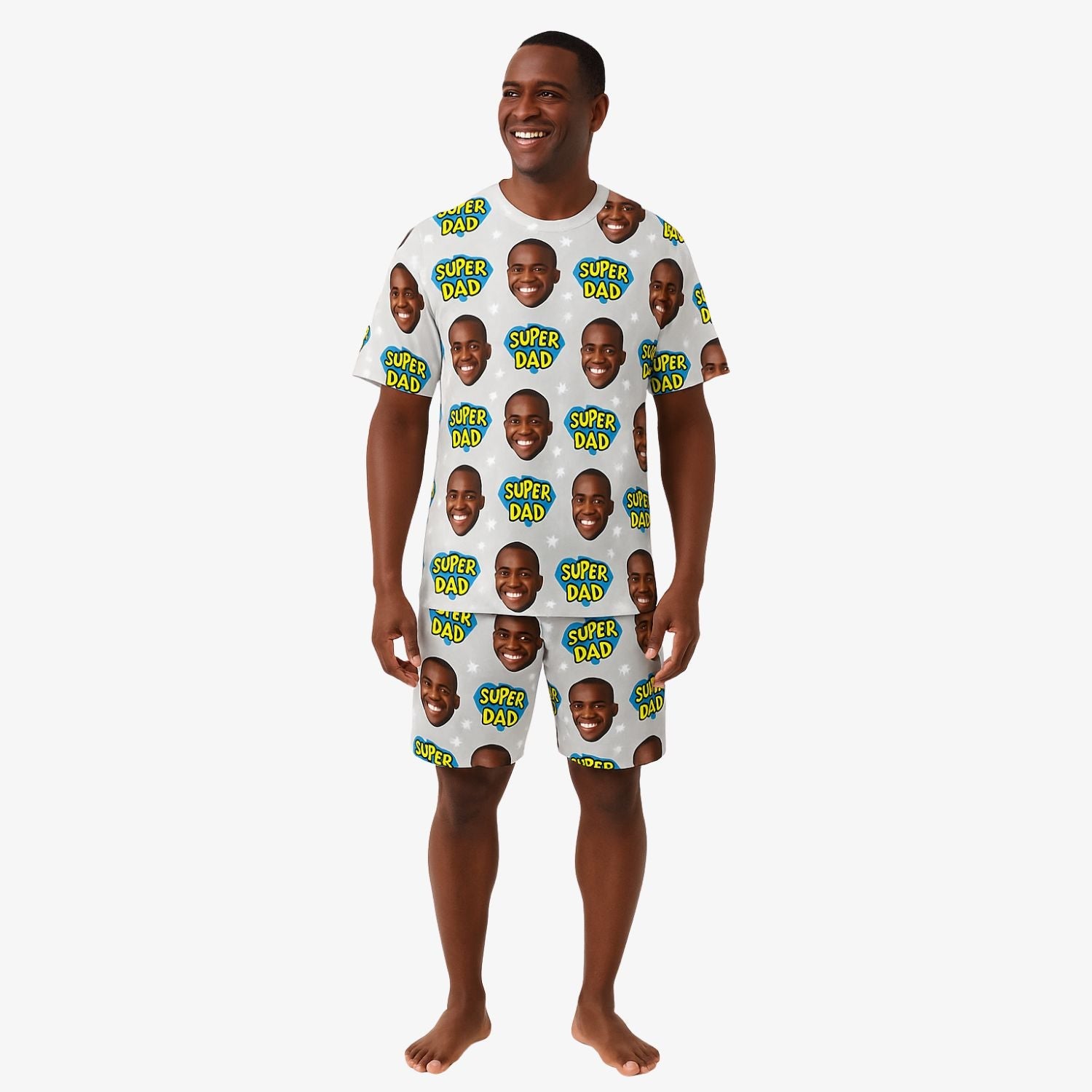 Men's Super Dad Custom PJs