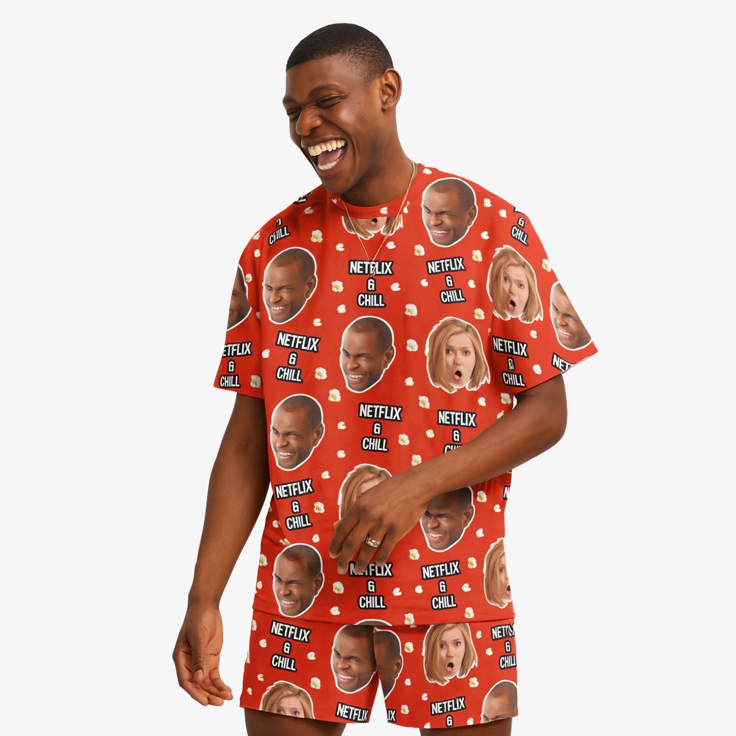 Men's Netflix & Chill Custom PJs