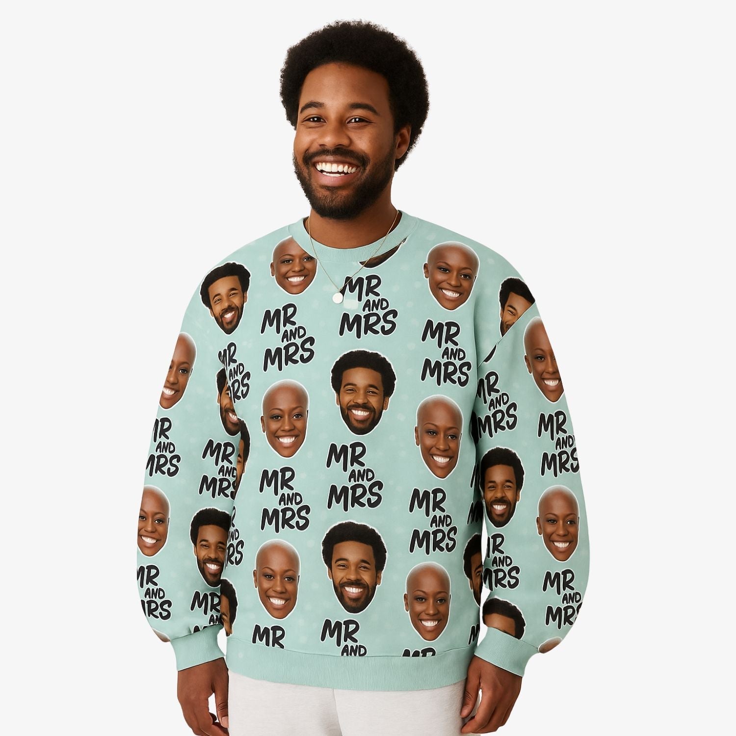 Mr & Mrs Custom Sweatshirt
