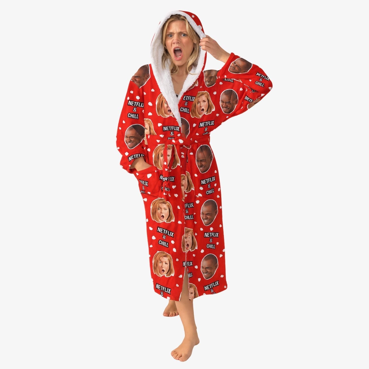 Netflix and Chill Custom Robe