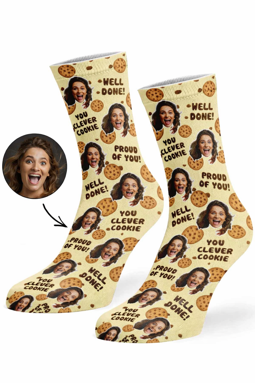 Clever Cookie Custom Socks