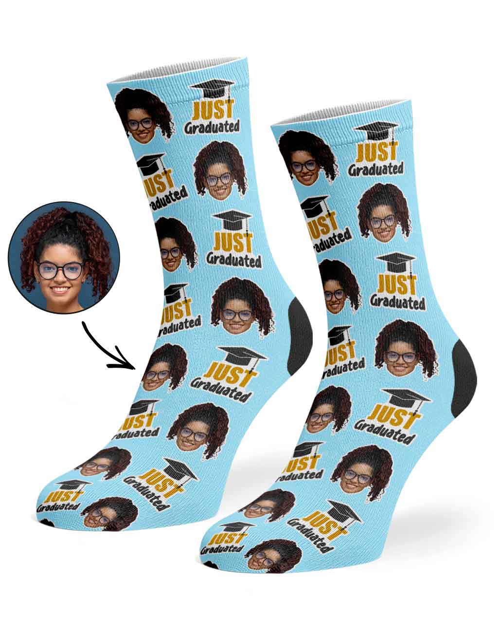 Just Graduated Socks