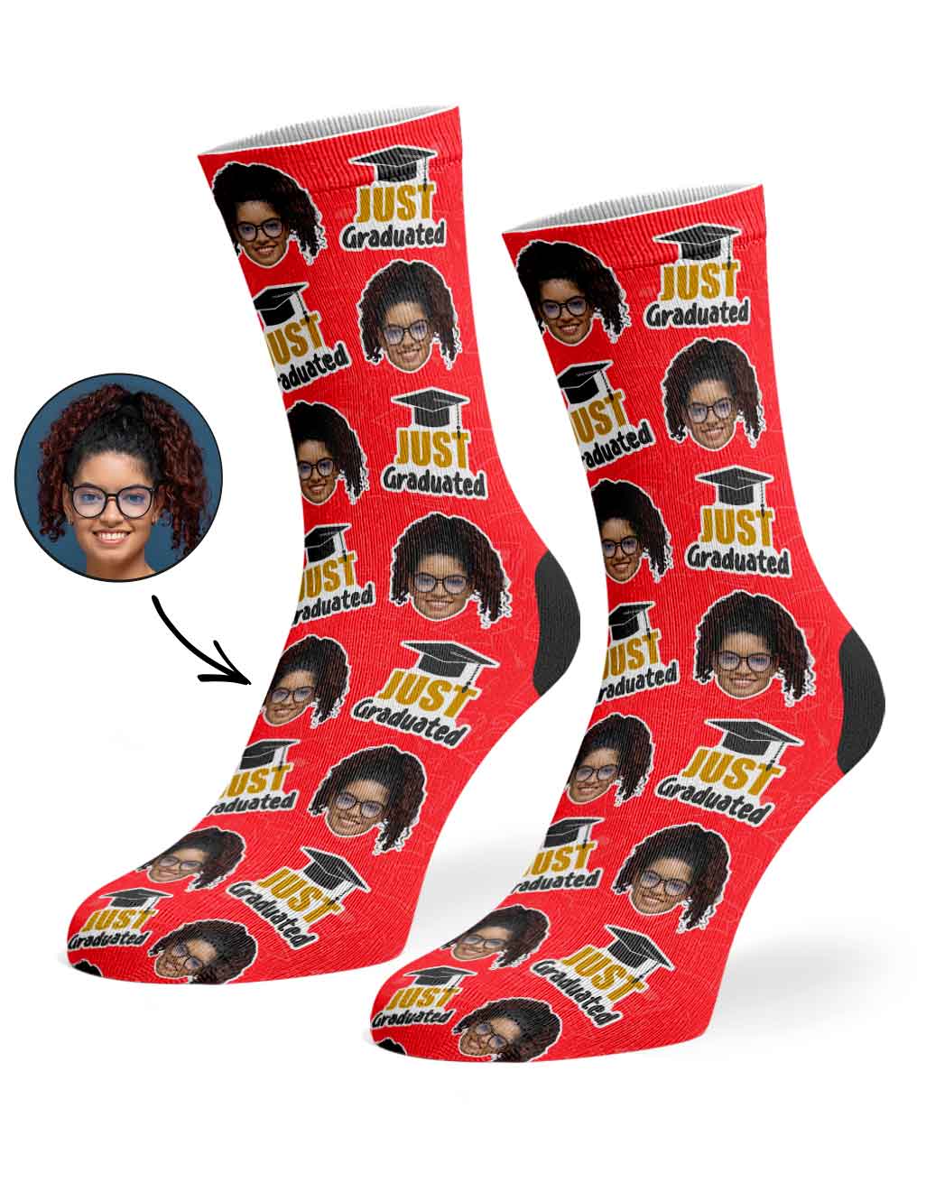 Just Graduated Socks