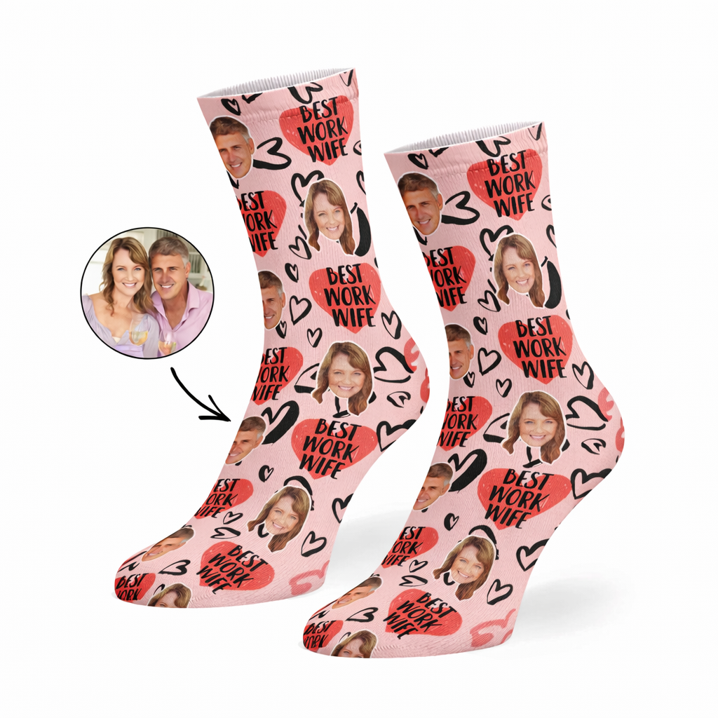 Best Work Wife Custom Socks