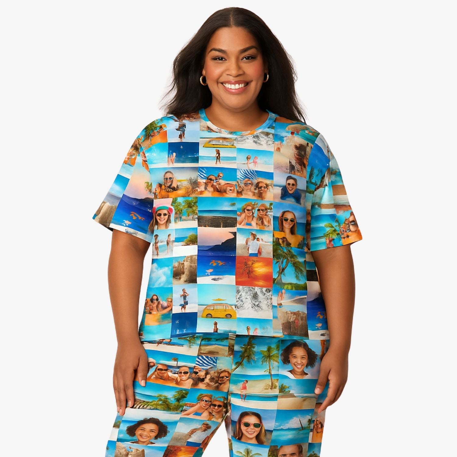 Women's Photo Collage custom Pajamas