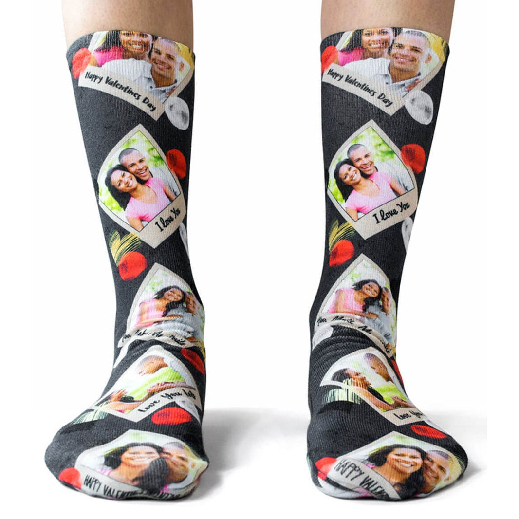 Polaroid Love Custom Socks