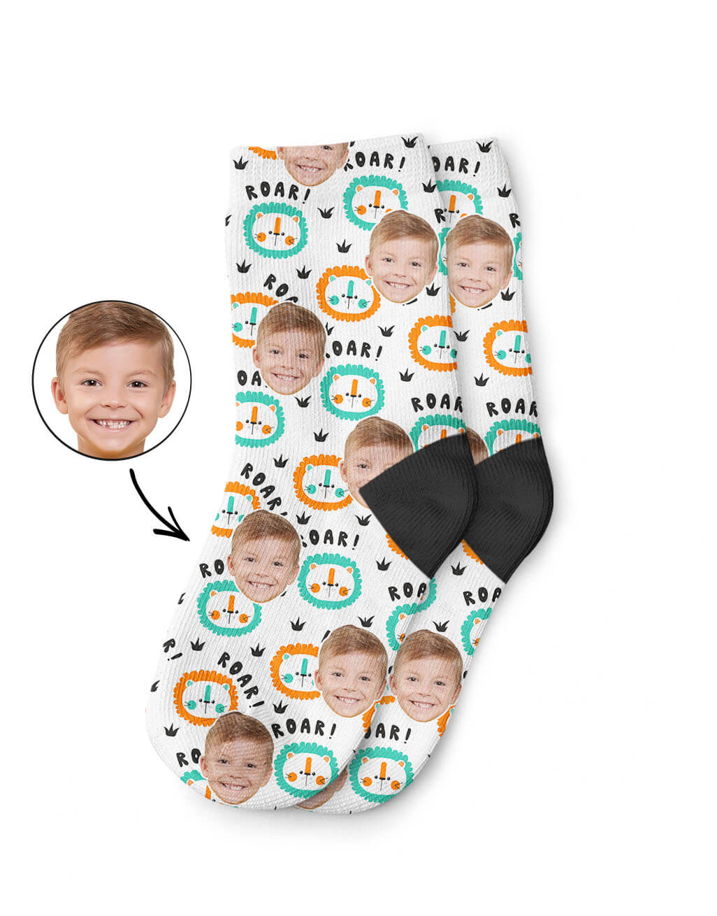 Roar Kids Socks