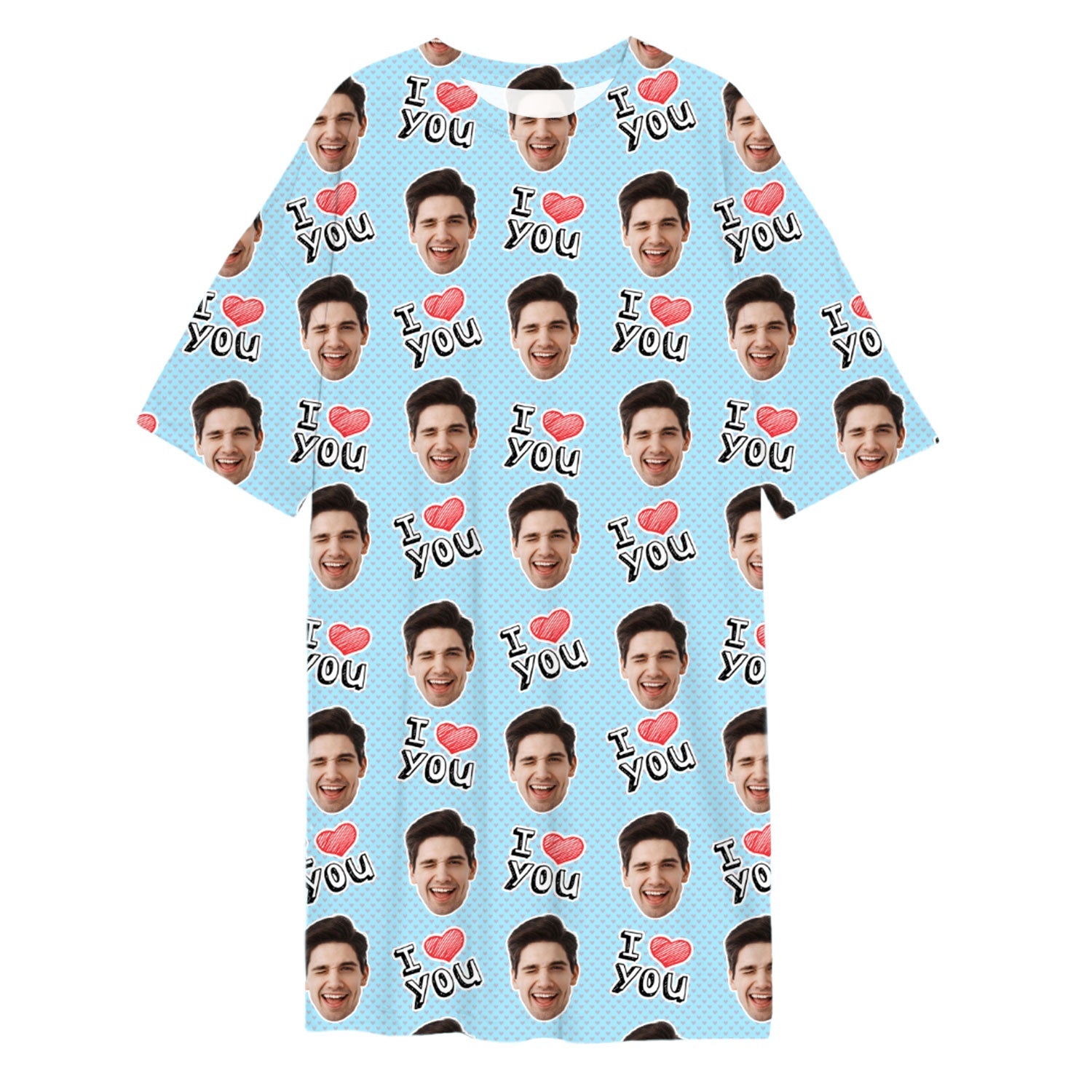 I Heart You Custom Sleep Tee