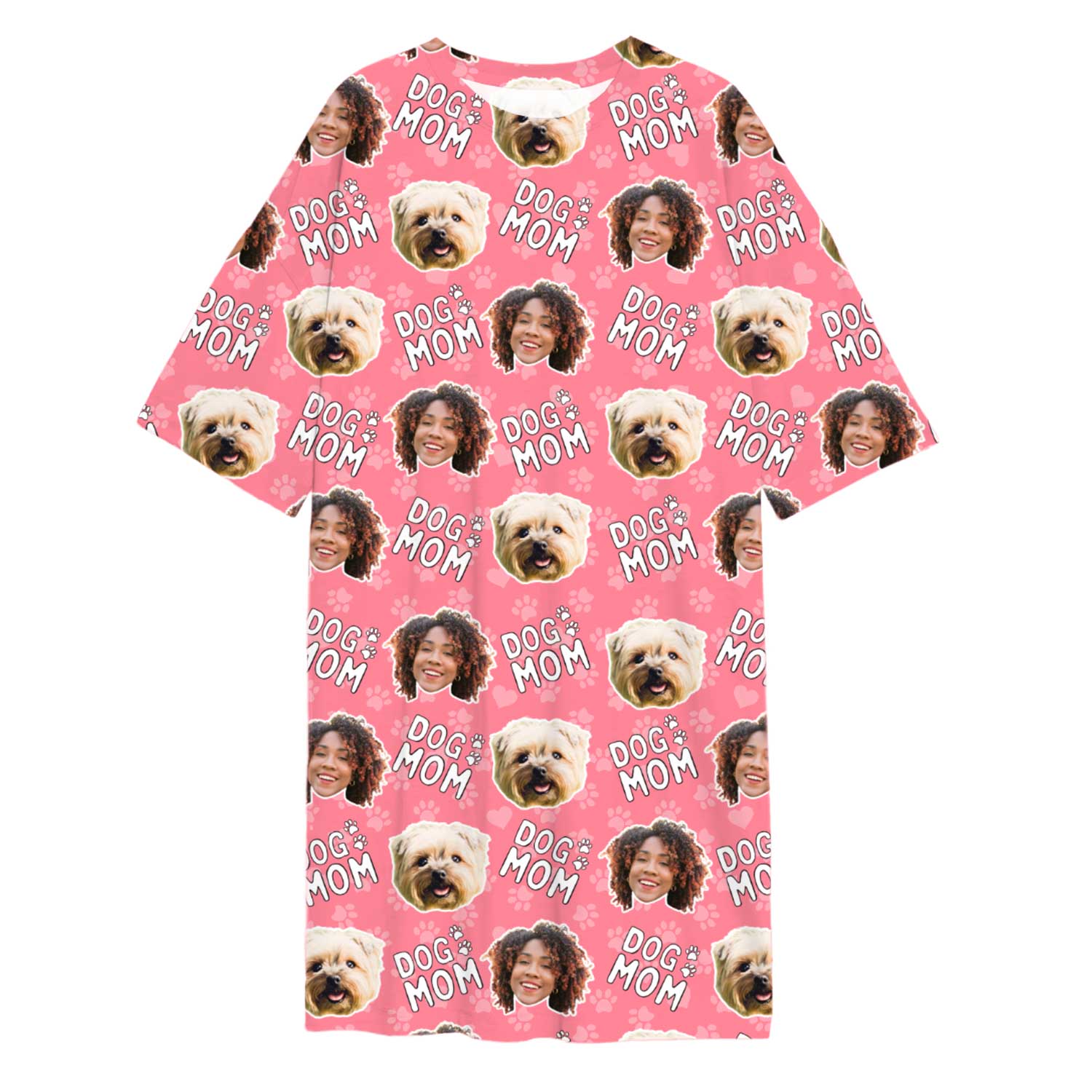 Dog Mom Custom Sleep Tee