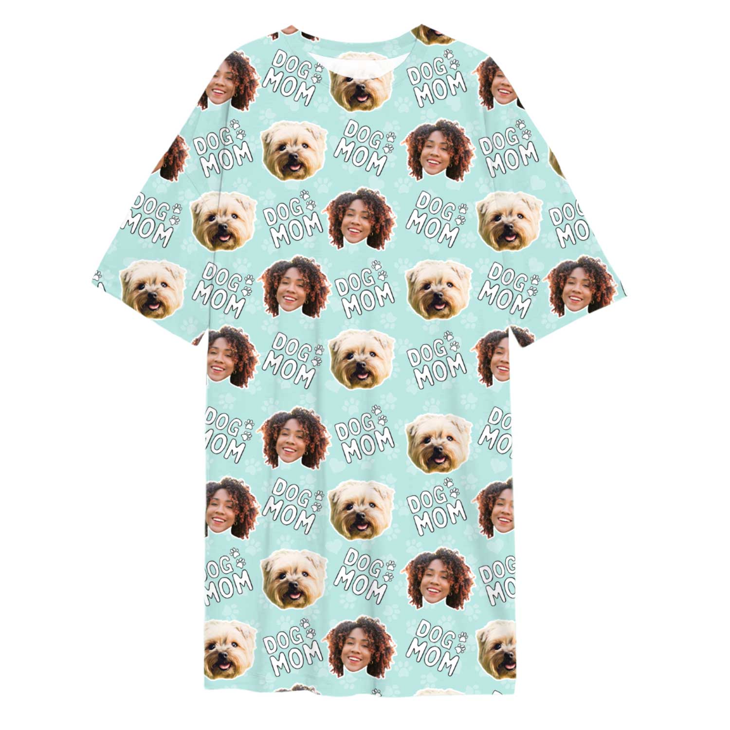 Dog Mom Custom Sleep Tee