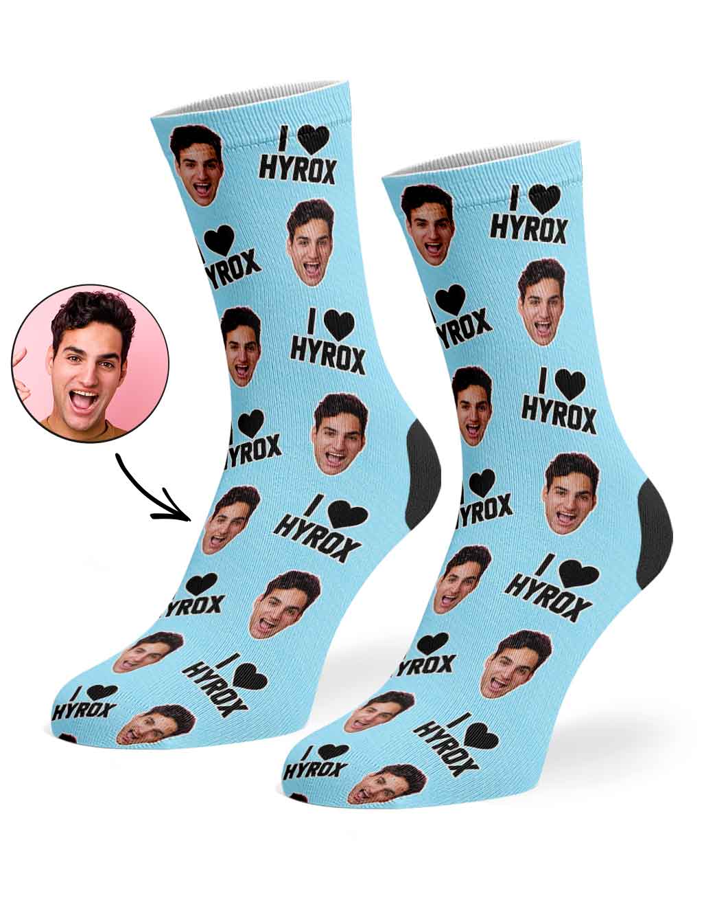 I Heart Hyrox Socks
