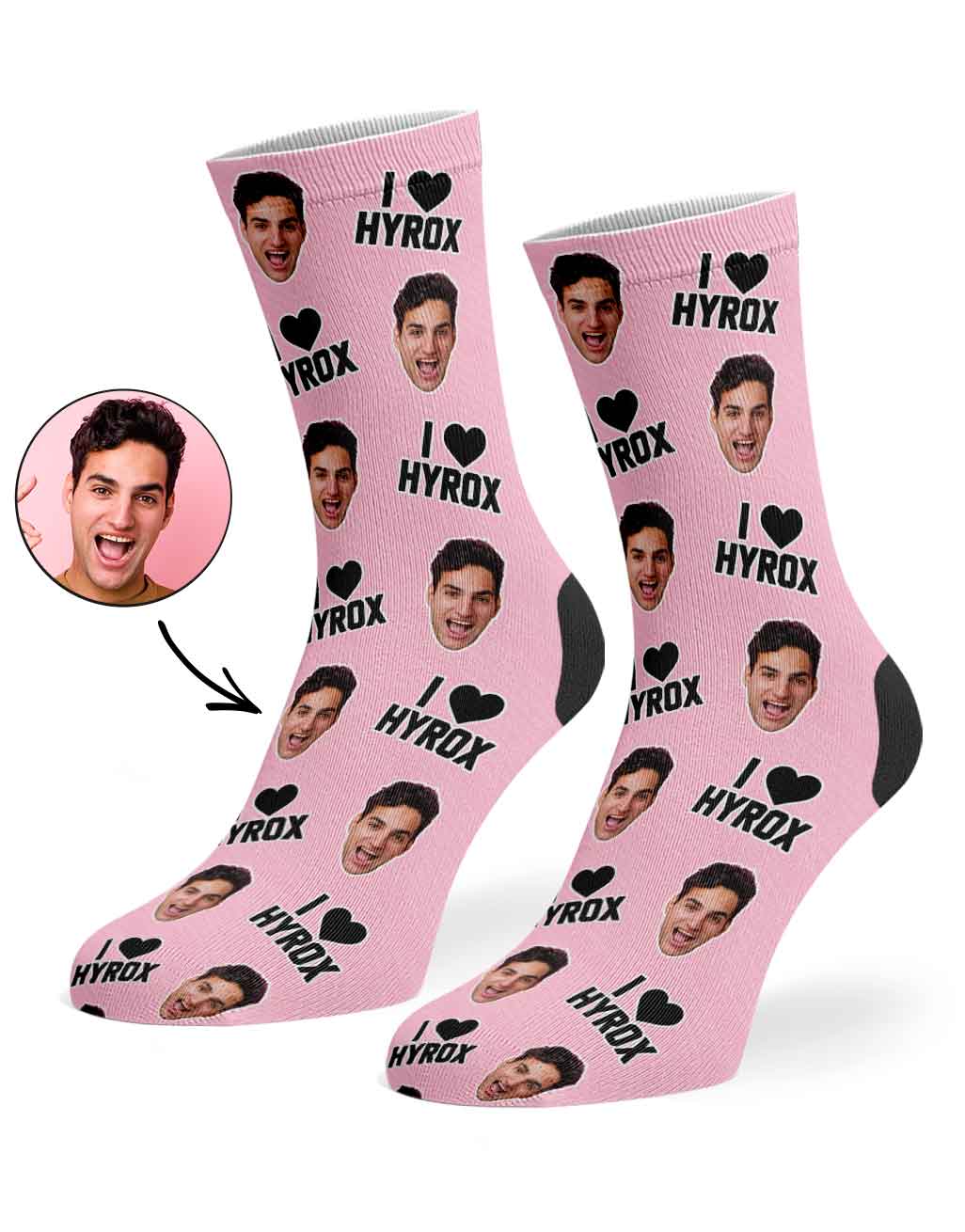 I Heart Hyrox Socks