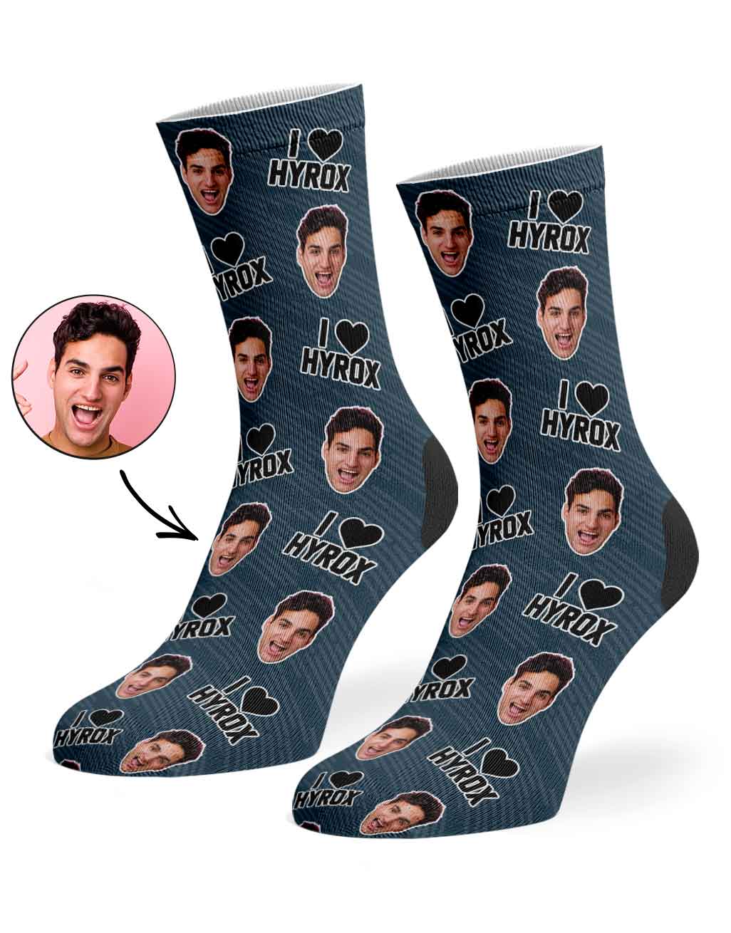 I Heart Hyrox Socks