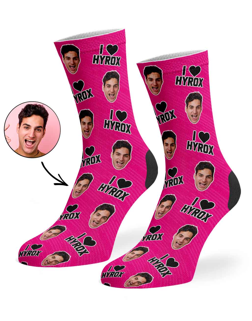 I Heart Hyrox Socks