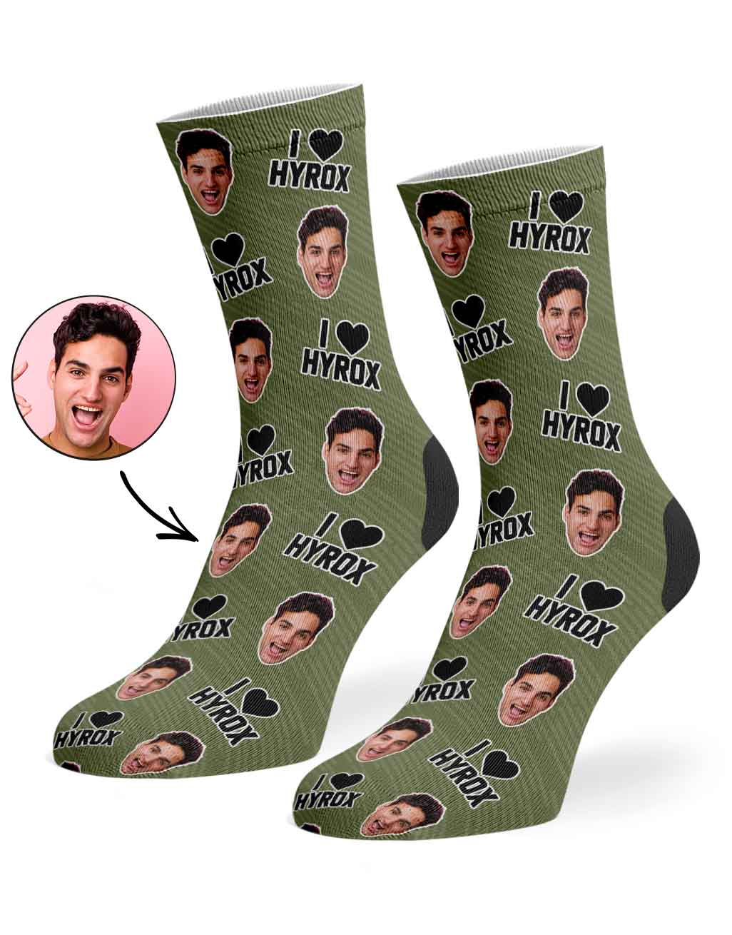 I Heart Hyrox Socks