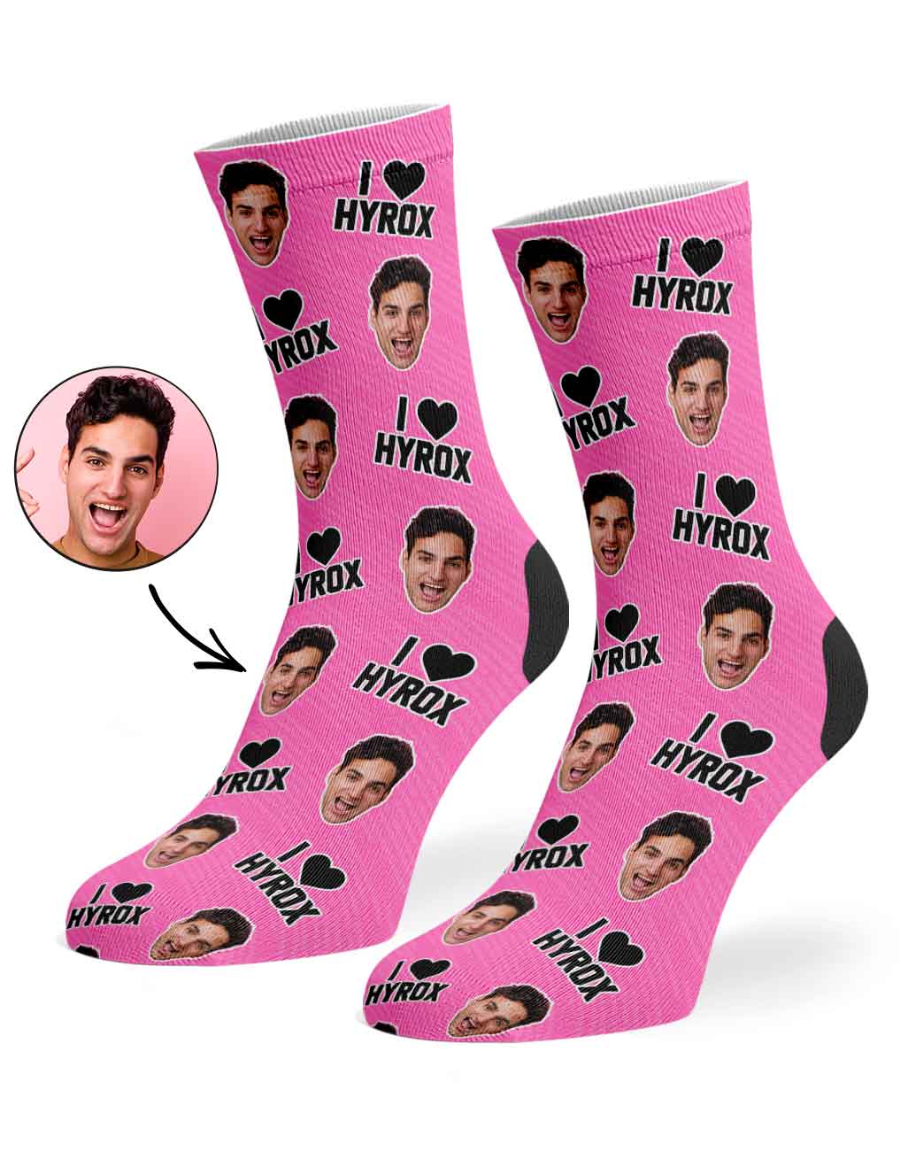 I Heart Hyrox Socks