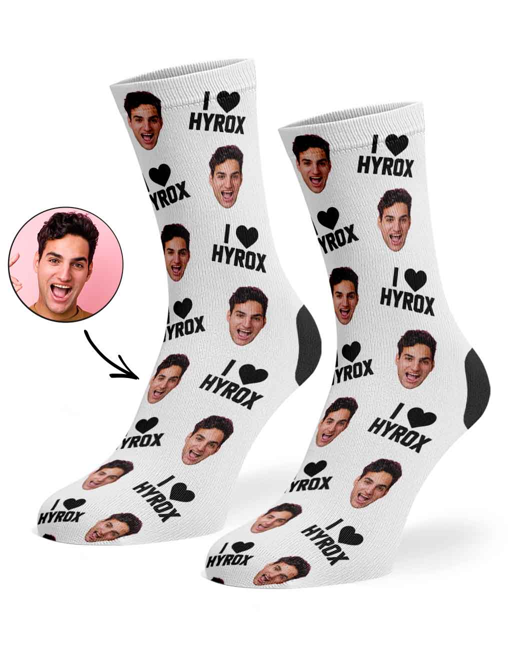 I Heart Hyrox Socks
