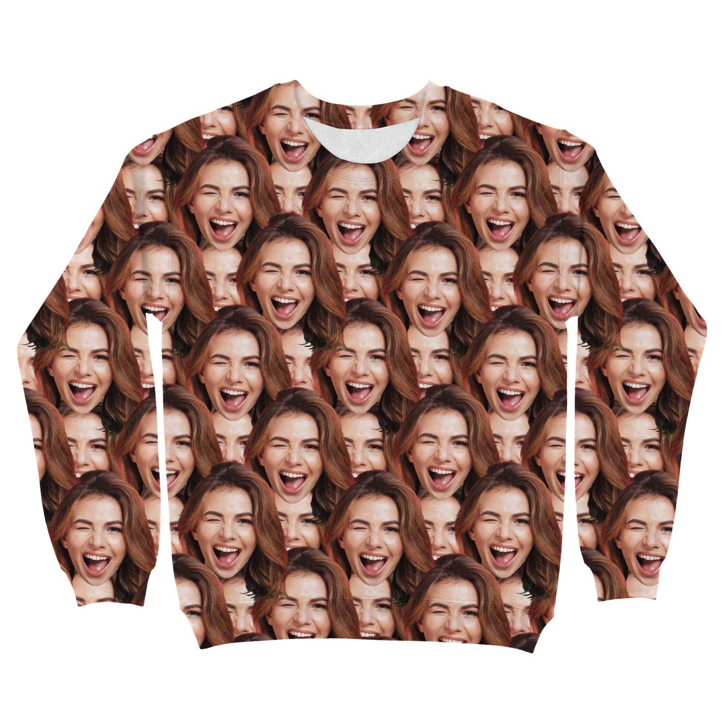 Face Mash Custom Sweatshirt