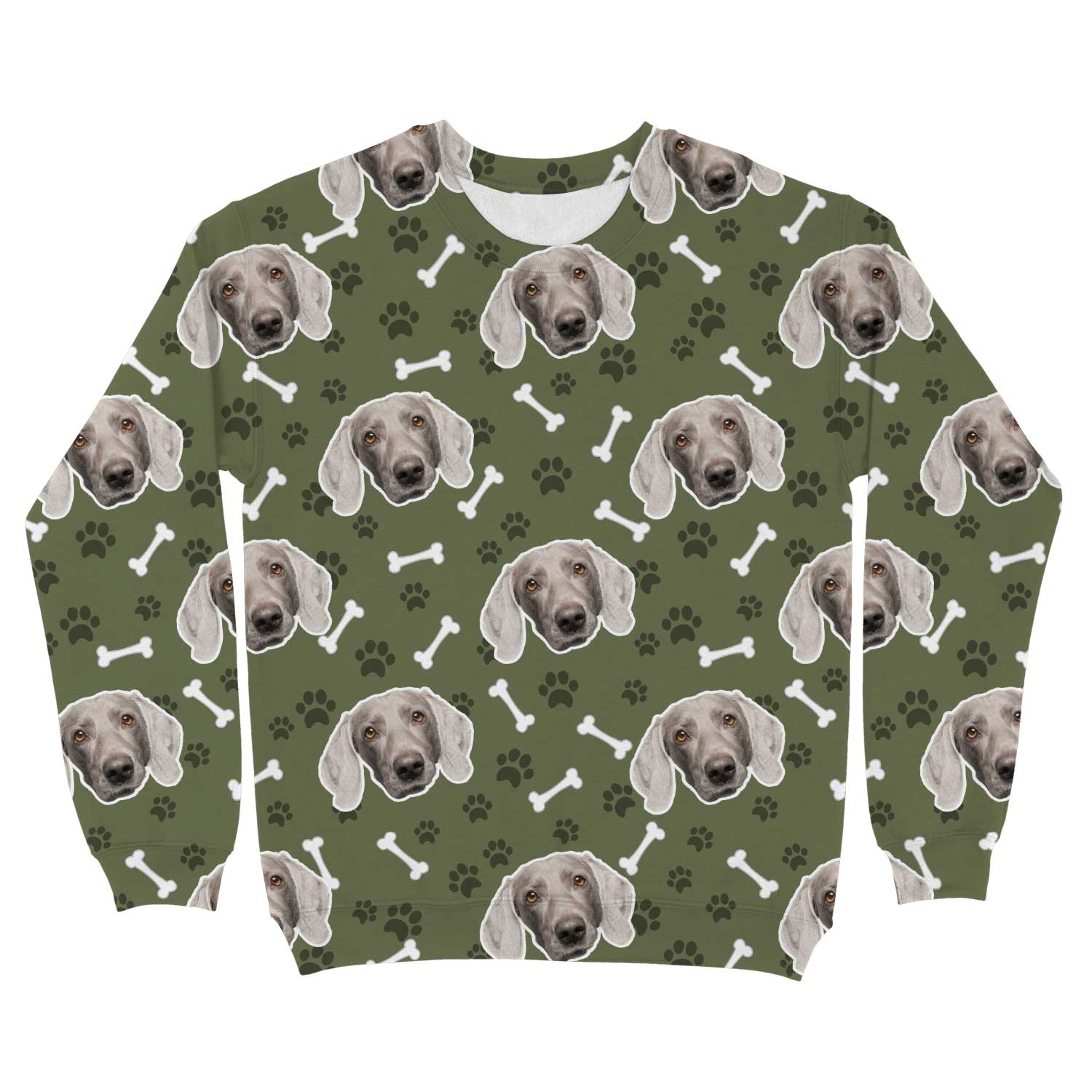 Dogsy Pattern Custom Sweatshirt