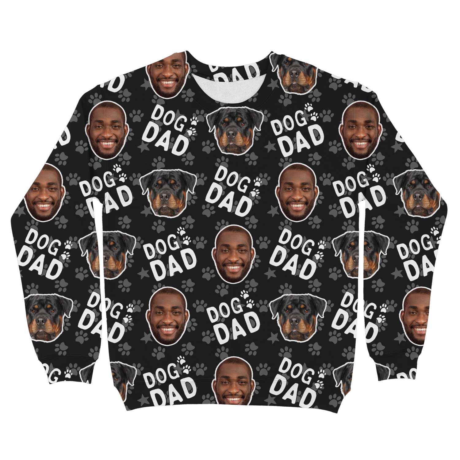 Dog Dad Custom Sweatshirt