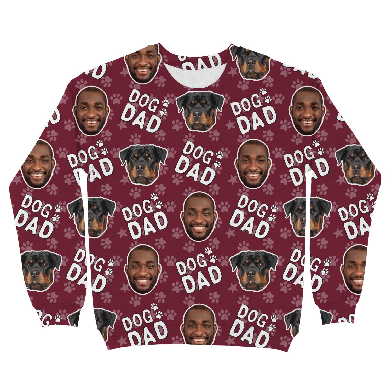 Dog Dad Custom Sweatshirt