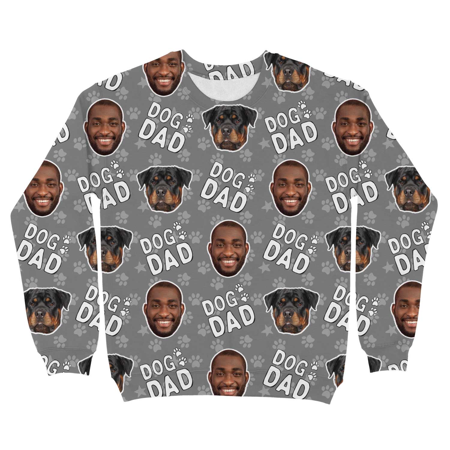 Dog Dad Custom Sweatshirt