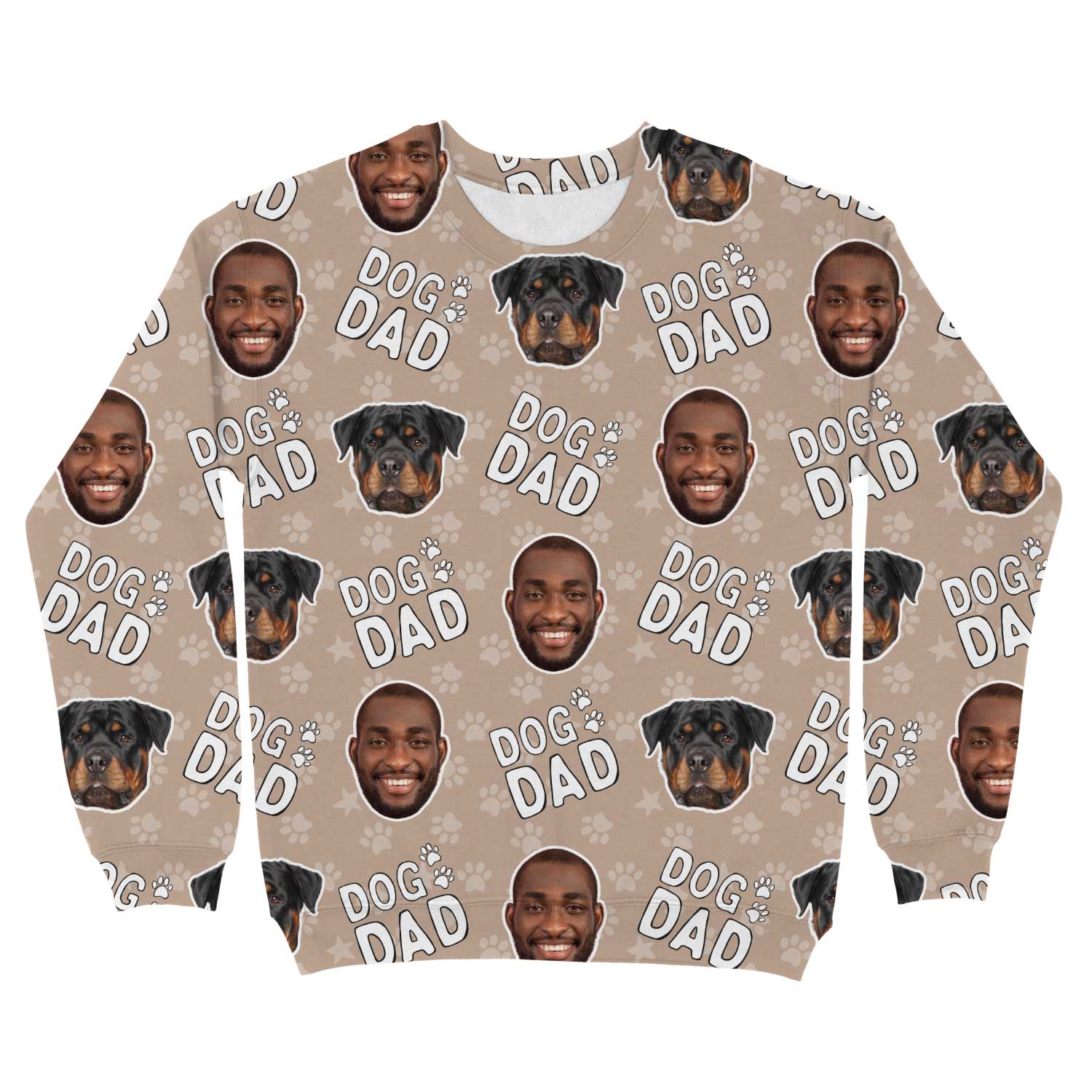 Dog Dad Custom Sweatshirt