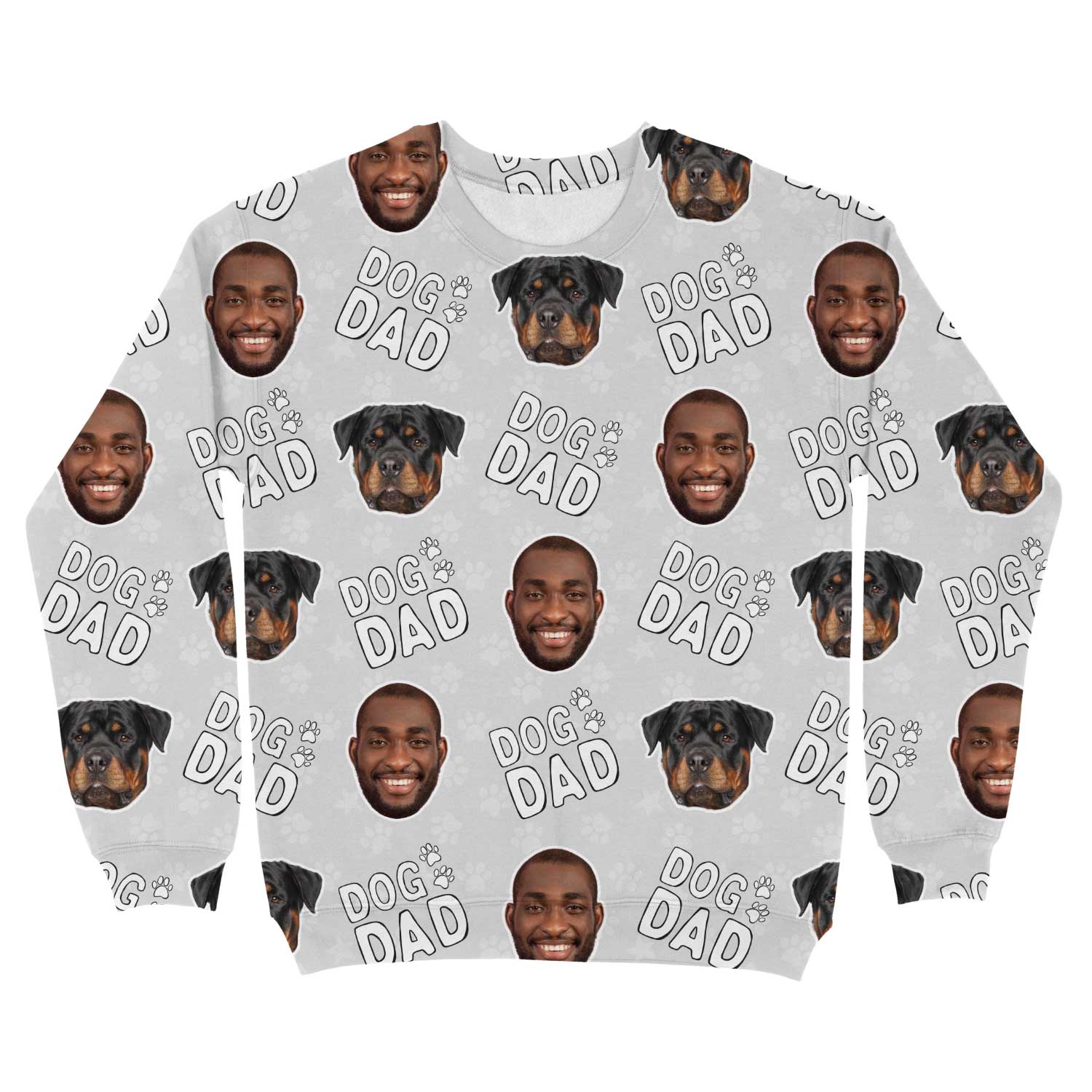 Dog Dad Custom Sweatshirt
