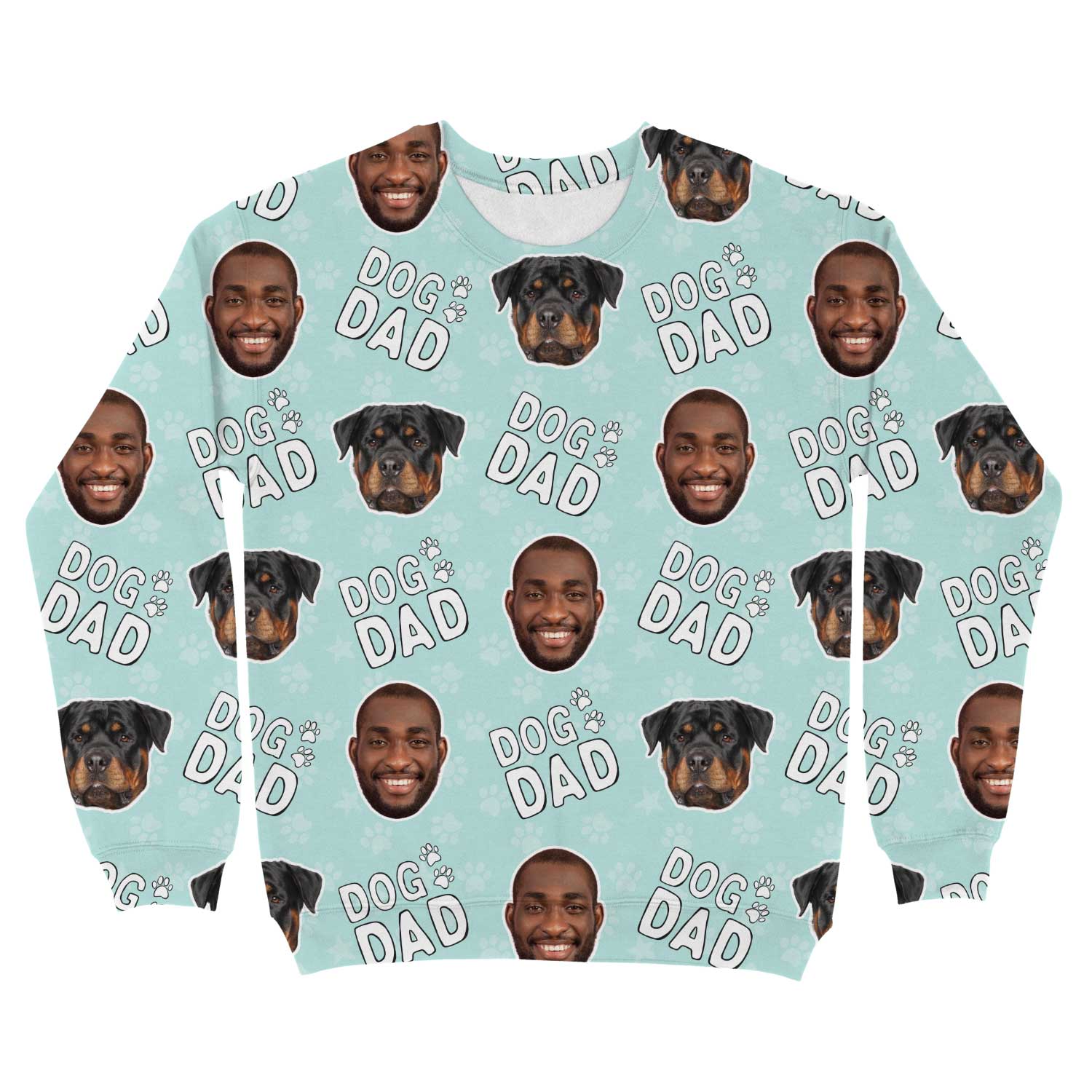 Dog Dad Custom Sweatshirt