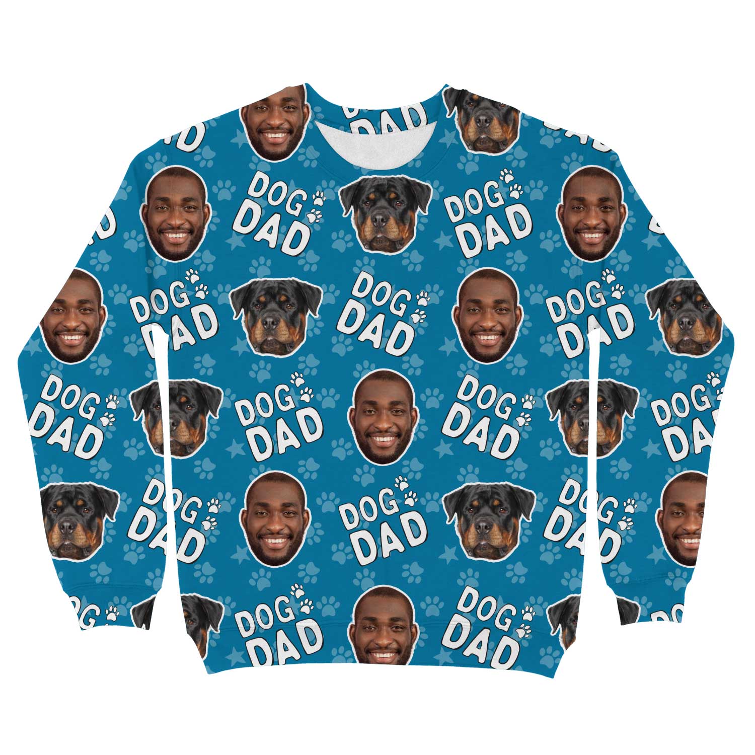 Dog Dad Custom Sweatshirt