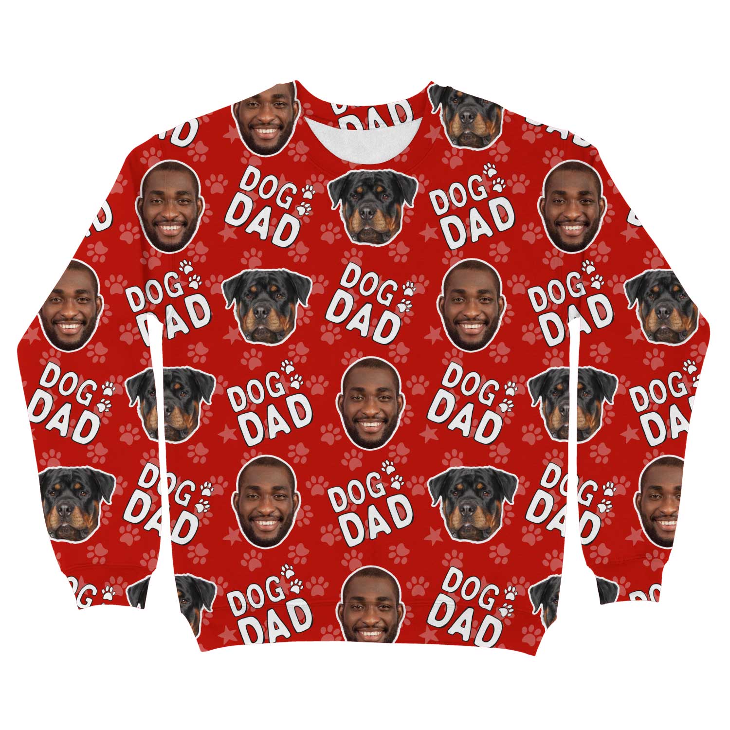 Dog Dad Custom Sweatshirt