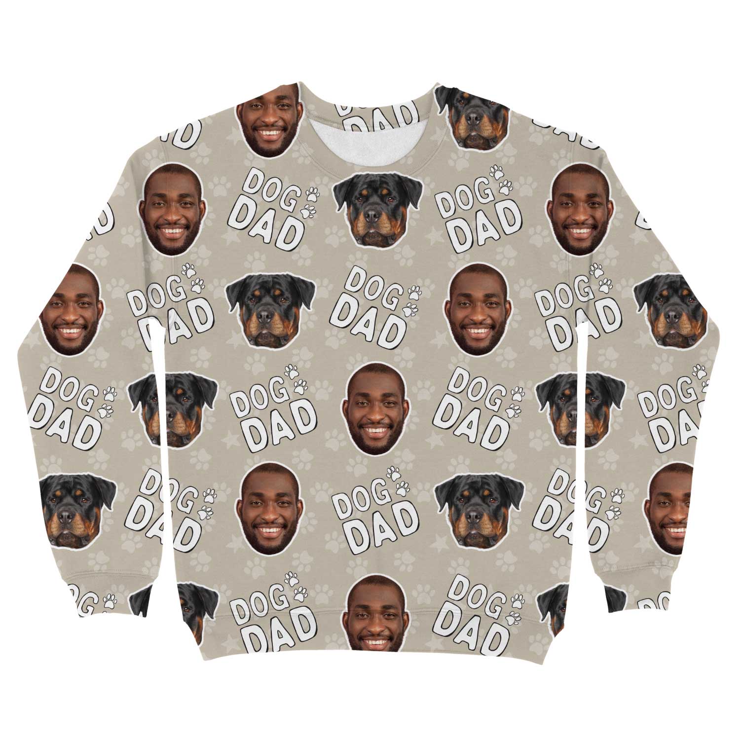 Dog Dad Custom Sweatshirt